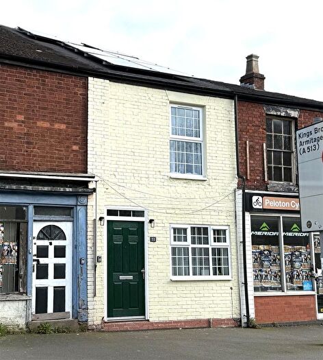 2 Bedroom Terraced House For Sale In Horse Fair, Rugeley, WS15