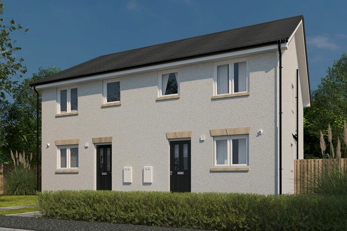3 Bedroom End Of Terrace House For Sale In "The Bryce - Plot " At Bannerman Cruick, Edinburgh, EH17