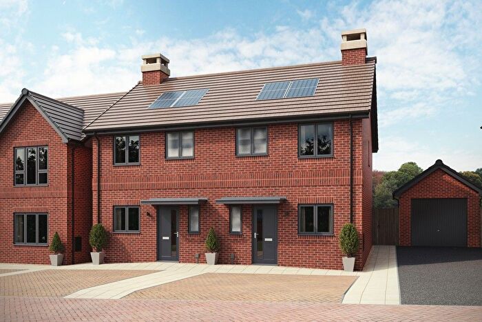 2 Bedroom Semi Detached House For Sale In "Alder" At Burdock Road Off Of Moat Road, Horsham, RH12