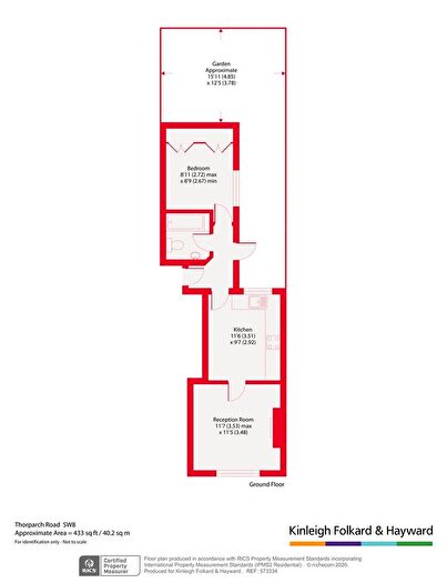 1 Bedroom Flat To Rent In Thorparch Road, Vauxhall, London, SW8