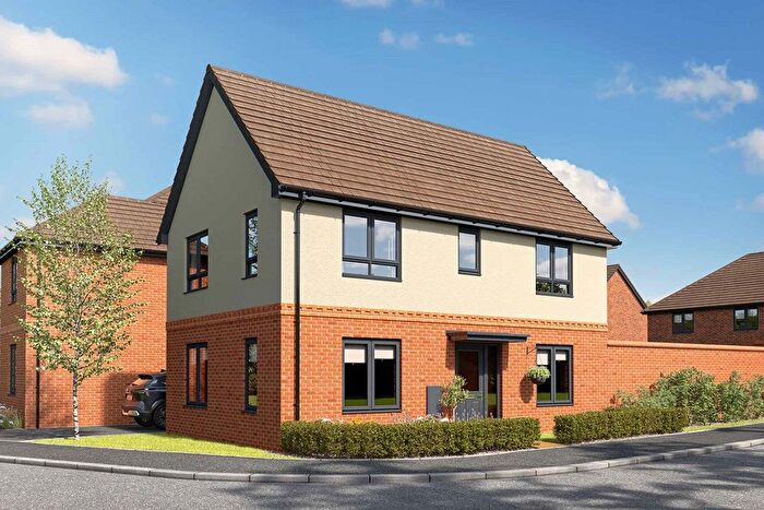 3 Bedroom Detached House For Sale In "The Aynesdale - Plot " At Bramcote Close, Bulkington, Bedworth, CV12