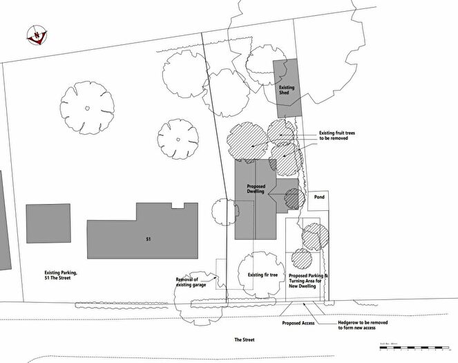 Land For Sale In Building Plot Adjacent To The Street, Brandeston, Woodbridge, Suffolk, IP13