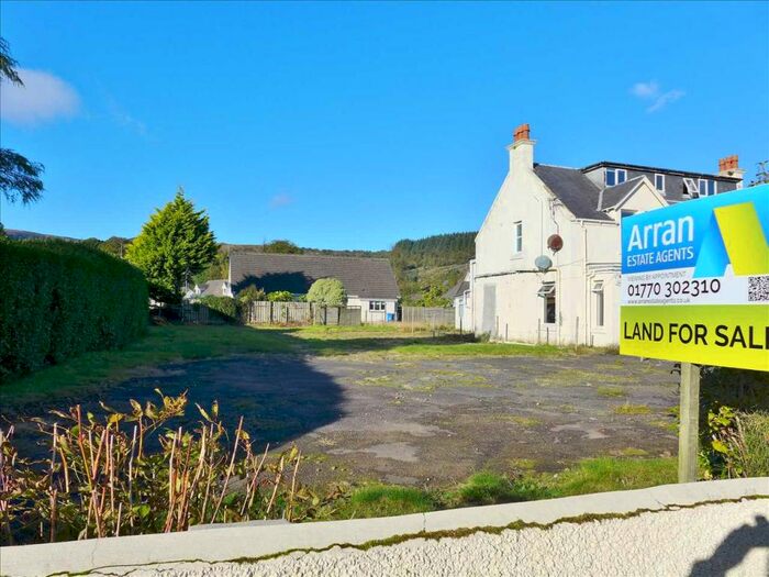 Plot For Sale In Brodick Shore Road Building Plot, Brodick, KA27