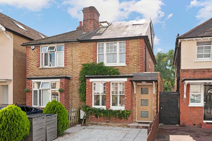 4 Bedroom Semi-Detached House For Sale In Dudley Road, Walton-on-Thames, KT12