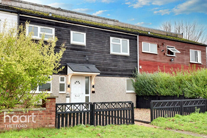 3 Bedroom Terraced House For Sale In St Martins Way, Thetford, IP24