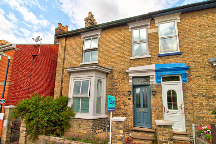 2 Bedroom Semi-Detached House For Sale In Cumberland Street, Ipswich, IP1