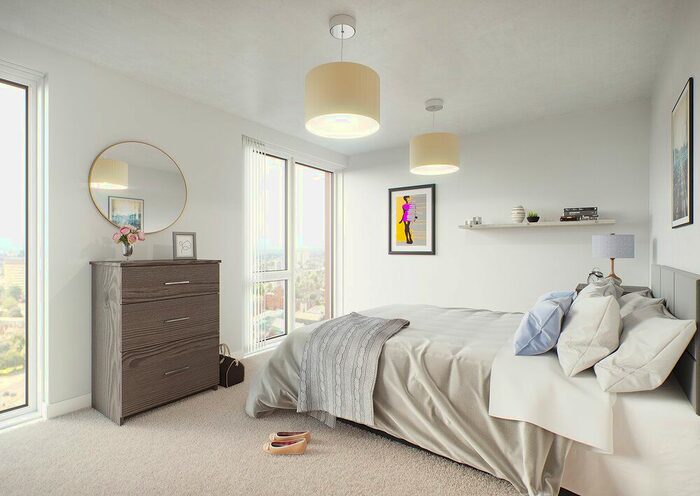 1 Bedroom Flat For Sale In New Build Manchester Apartment, Manchester, M5