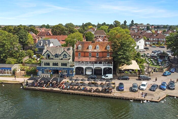 3 Bedroom Terraced House For Sale In Riverside Cottages, Manor Road, Walton-On-Thames, Surrey, KT12