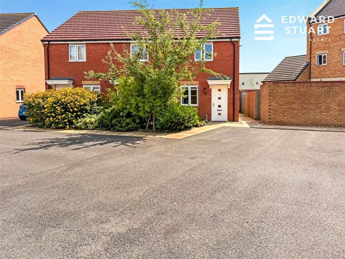 2 Bedroom Semi-Detached House For Sale In Parry Close, Peterborough, Cambridgeshire, PE7