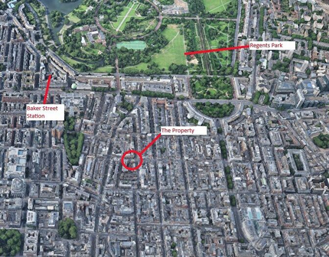 2 Bedroom Flat For Sale In Flat Wesley Court, - Weymouth Street, Marylebone, London, W1G