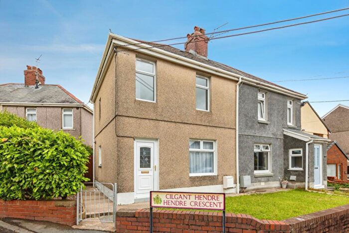 2 Bedroom Semi Detached House For Sale In Hendre Crescent, Llangennech, Llanelli, Carmarthenshire, SA14