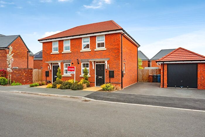 2 Bedroom Semi Detached House For Sale In Mansell Avenue, Fradley, Lichfield, WS13