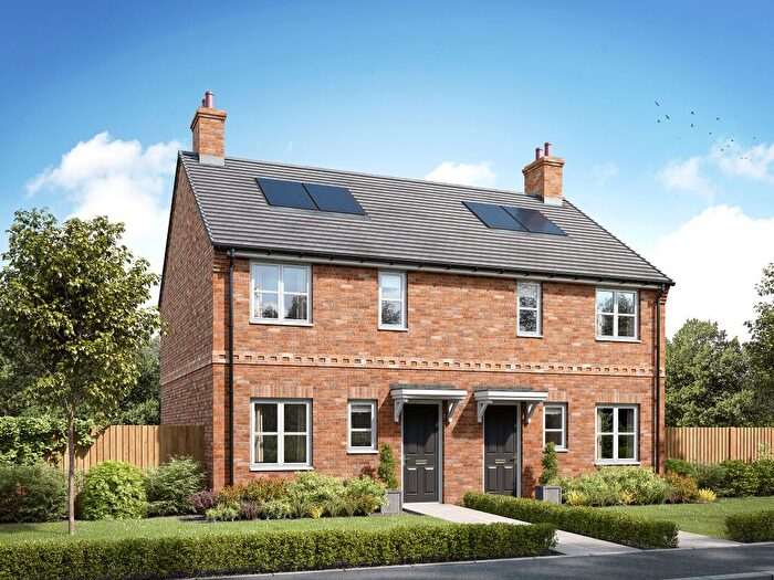 2 Bedroom Terraced House For Sale In "The Pannal" At Bishopdale Way, Fulford, York, YO19