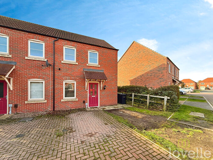 2 Bedroom Semi Detached House For Sale In Bowthorpe Close, South Hykeham, LN6