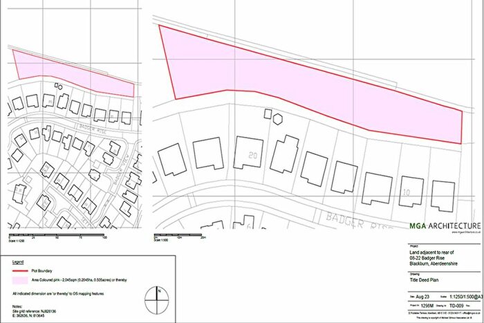 Land For Sale In Land, Adjacent To Rear Of - Badger Rise, Blackburn, Aberdeenshire, AB21