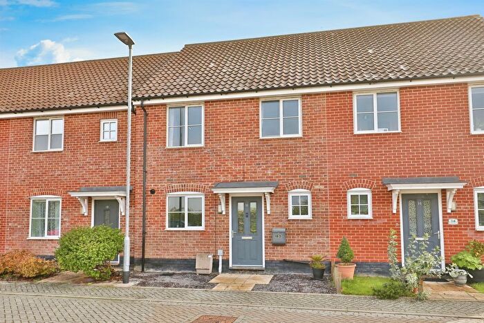 3 Bedroom Terraced House For Sale In Dudley Close, Watton, Thetford, IP25