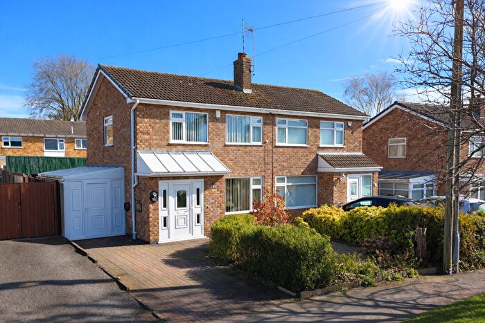2 Bedroom Semi Detached House For Sale In Outlands Drive, Hinckley, Leicestershire, LE10