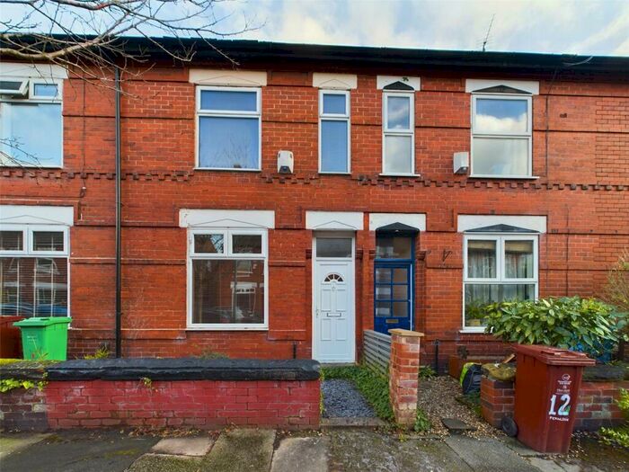 2 Bedroom Terraced House To Rent In Fernleigh Avenue, Manchester, Greater Manchester, M19
