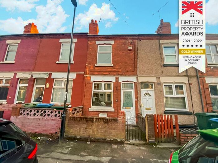 2 Bedroom Terraced House To Rent In Northey Road, Foleshill, Coventry, CV6