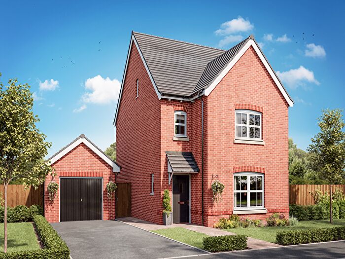 4 Bedroom Detached House For Sale In "The Lumley" At Axten Avenue, Lichfield, WS14