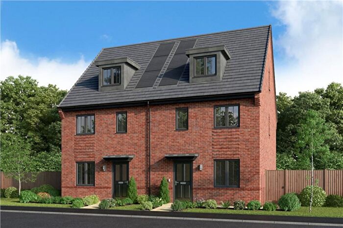 3 Bedroom Town House For Sale In "Kipton" At Bluebell Drive, Newark On Trent, Nottinghamshire, NG24