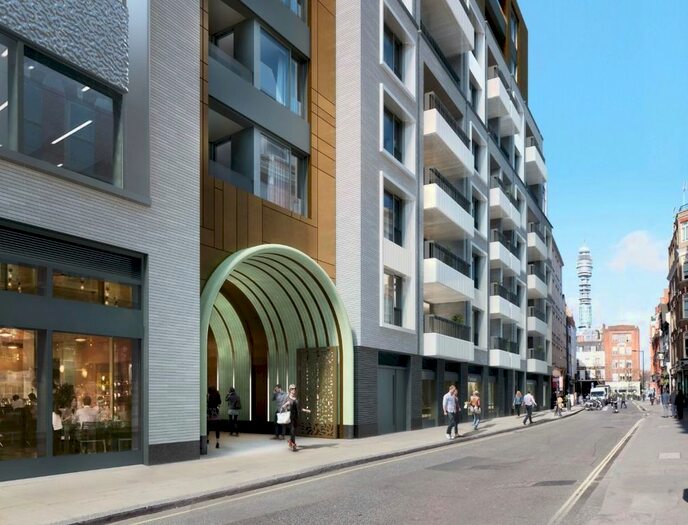 Studio To Rent In Rathbone Place, London, W1T