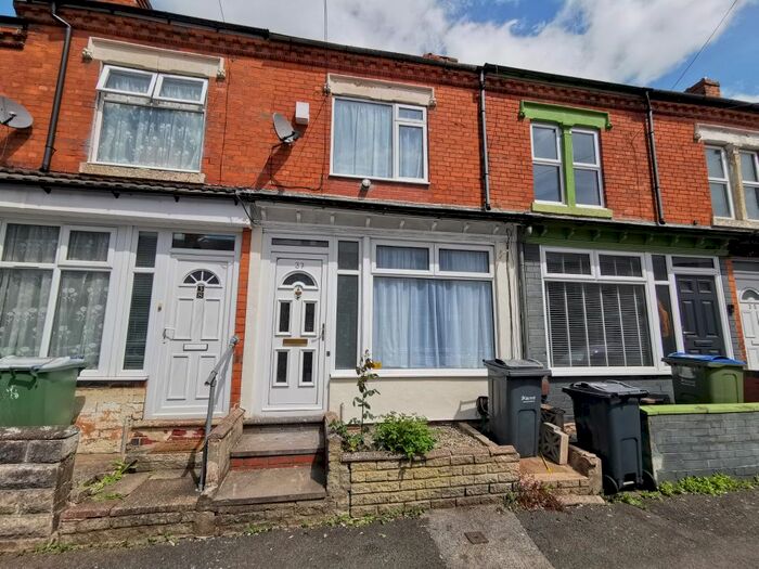 3 Bedroom Terraced House To Rent In Reginald Road, Bearwood, Smethwick, West Midlands, B67