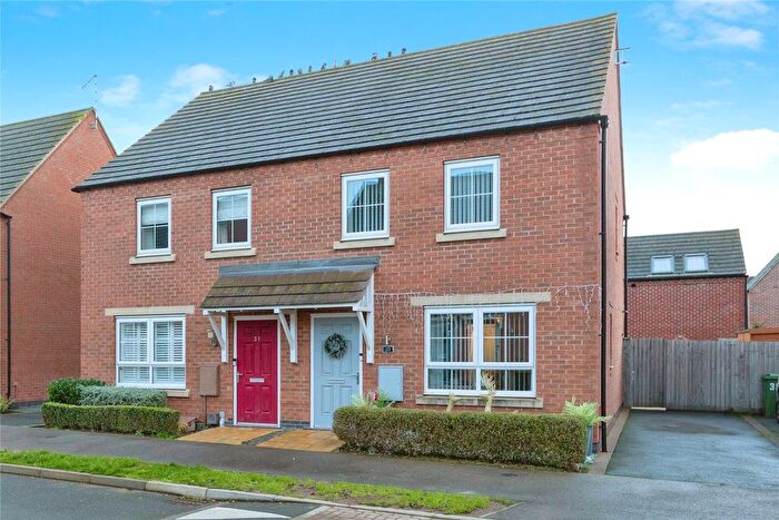 3 Bedroom Semi Detached House For Sale In Abbott Way, Whetstone, Leicester, Leicestershire, LE8