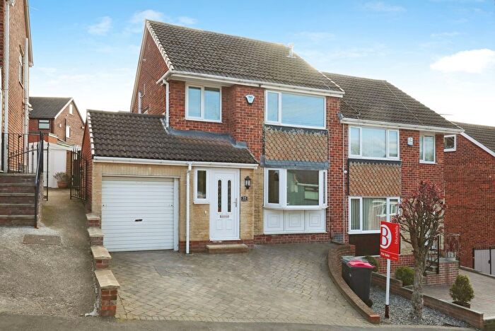 3 Bedroom Semi Detached House For Sale In Hill View Road, Kimberworth, Rotherham, South Yorkshire, S61