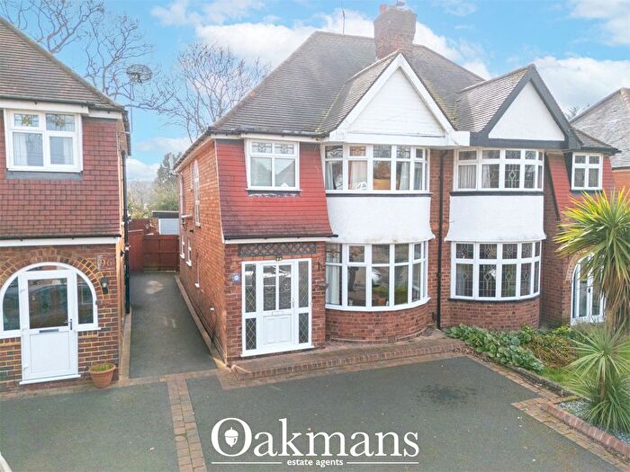 3 Bedroom Semi Detached House For Sale In Stonor Road, Birmingham, West Midlands, B28