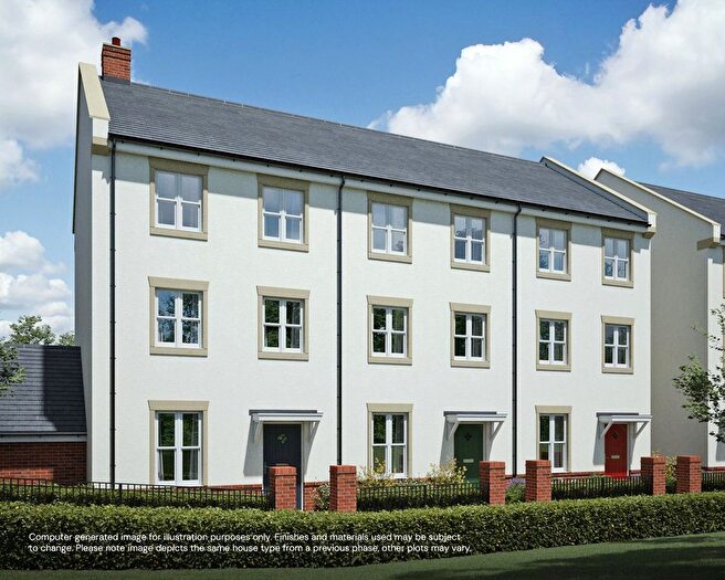 3 Bedroom Terraced House For Sale In Chudleigh Road, Alphington, Exeter, Devon, EX2
