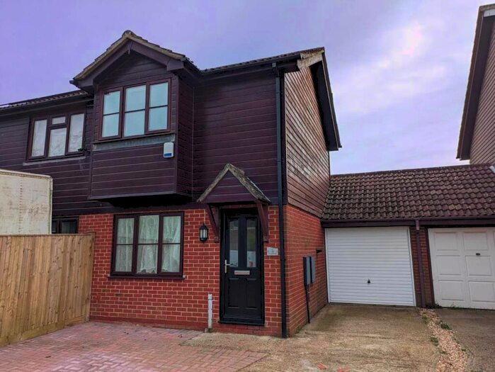 2 Bedroom Semi-Detached House To Rent In Cricketers Close, Hawkinge, Folkestone, Kent, CT18