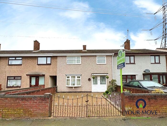 3 Bedroom Terraced House For Sale In Keenan Drive, Bedworth, Warwickshire, CV12