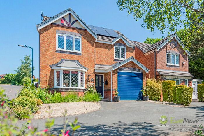 4 Bedroom Detached House For Sale In Sandown Crescent, Bowbrook, Shrewsbury, SY3