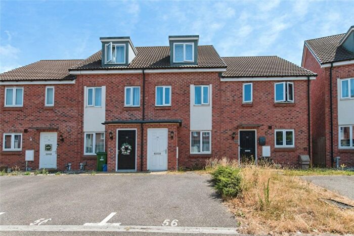 3 Bedroom Terraced House For Sale In Badger Way, Cranbrook, Exeter, Devon, EX5