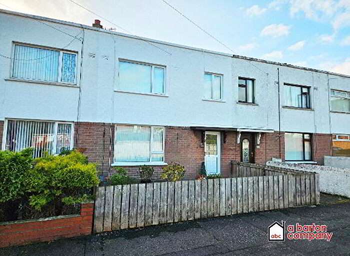 3 Bedroom Mid Terraced House For Sale In Kings Road, Newtownabbey, BT37