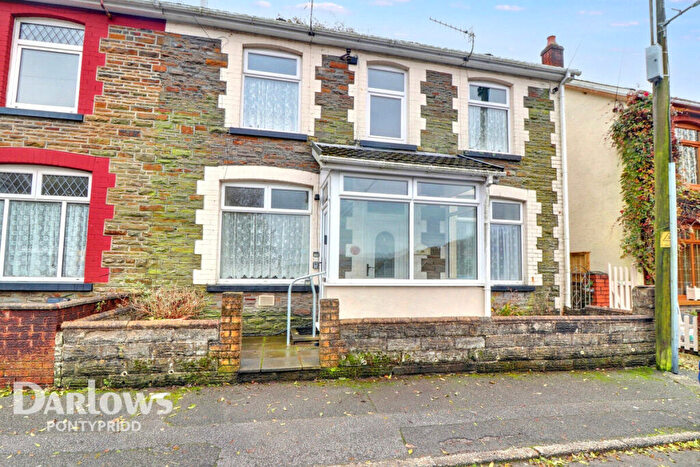 3 Bedroom Semi-Detached House For Sale In Dan-Y-Coedcae Road, Pontypridd, CF37