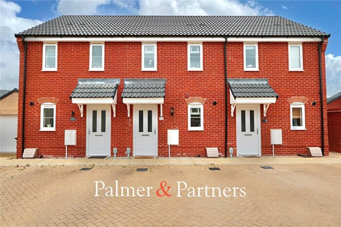 2 Bedroom Terraced House For Sale In Yarrow Close, Capel St. Mary, Ipswich, Suffolk, IP9