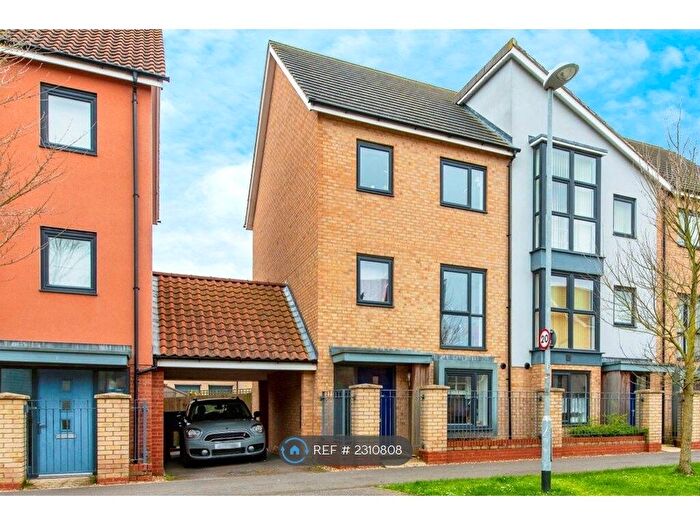 4 Bedroom End Of Terrace House To Rent In Beaufort Road, Upper Cambourne, Cambridge, CB23