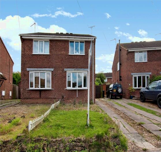 2 Bedroom Semi-Detached House For Sale In Grizedale Grove, Bingham, Nottingham, Nottinghamshire, NG13