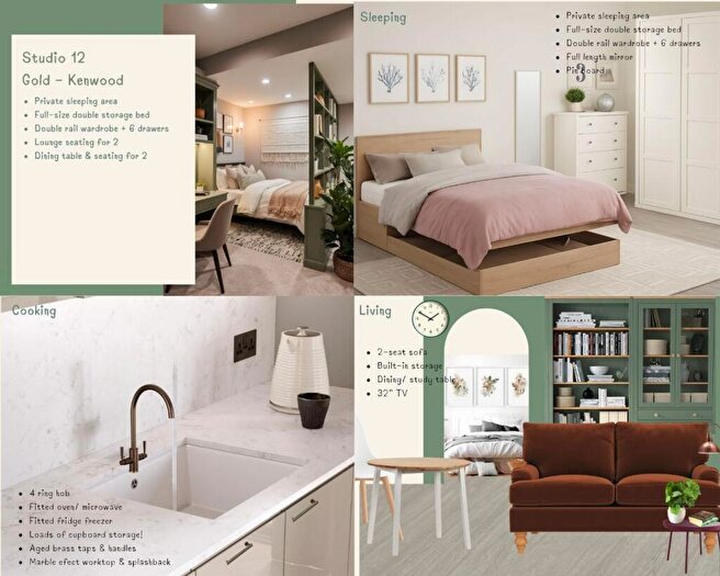 1 Bedroom Apartment To Rent In Gold Kenwood- Studio |Verney St, EX1