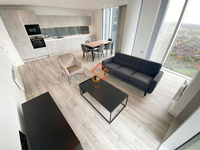 3 Bedroom Flat To Rent In Blade Tower, Silvercroft Street, Manchester, M15