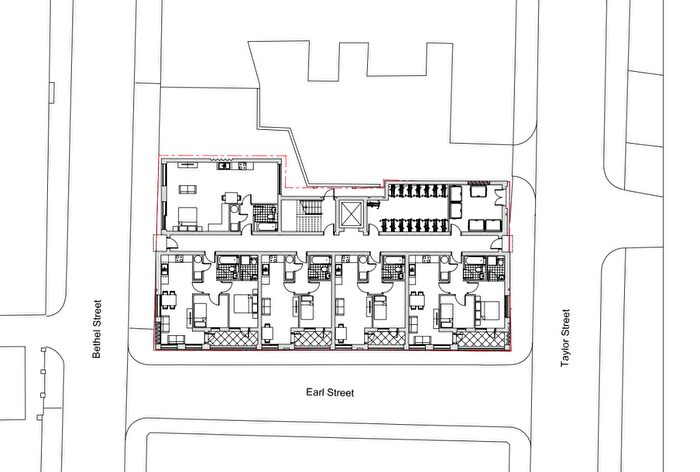 Land For Sale In Land Bound By, Earl St, Bethel St & Taylor St, Heywood, Lancashire, OL10