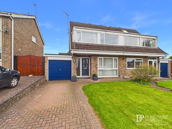3 Bedroom Semi Detached House For Sale In Linden Close, Kilburn, Belper, DE56
