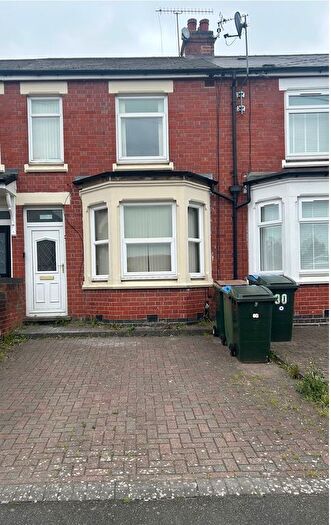 2 Bedroom Terraced House To Rent In Crosbie Road, Whoberley, CV5