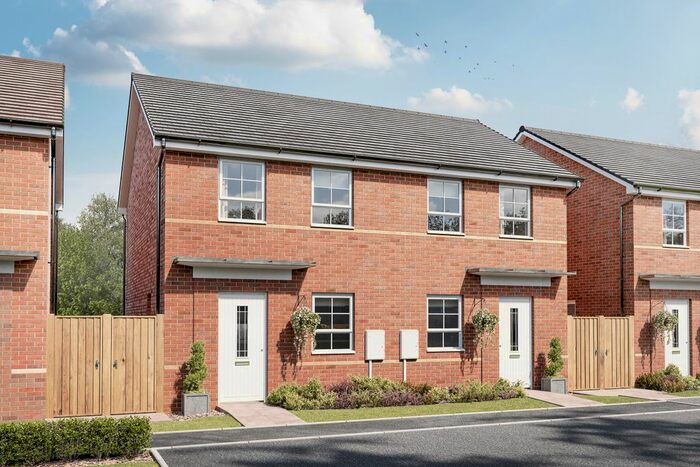 2 Bedroom Semi Detached House For Sale In "Denford" At Lonsdale Road, Wimborne, BH21