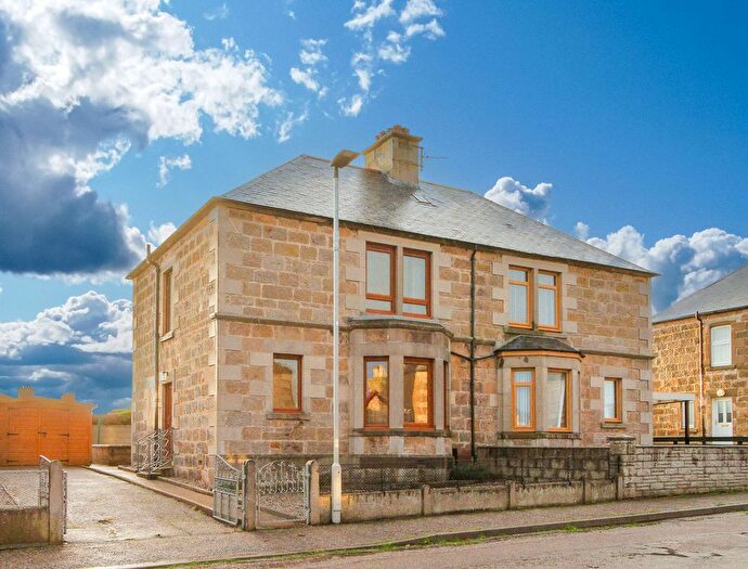 3 Bedroom Semi-Detached House For Sale In James Street, Buckie, AB56