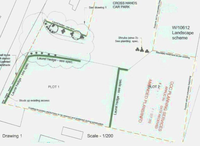Land For Sale In Adjacent To Cross Hands Hotel, Llanybydder, SA40