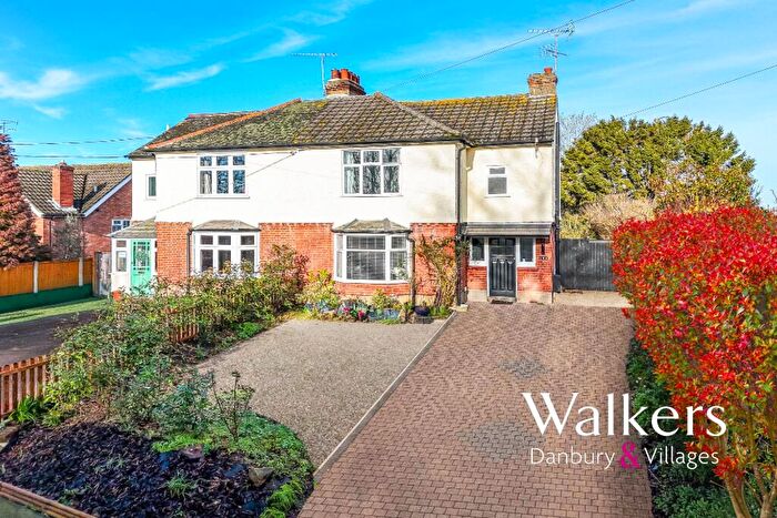 3 Bedroom Semi-Detached House For Sale In Main Road, Danbury, CM3