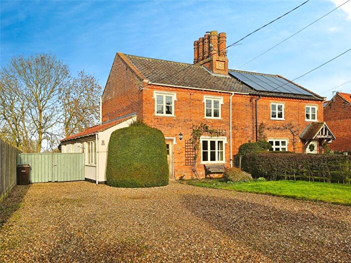 3 Bedroom Semi Detached House For Sale In Mill Road, Barnham Broom, Norwich, Norfolk, NR9